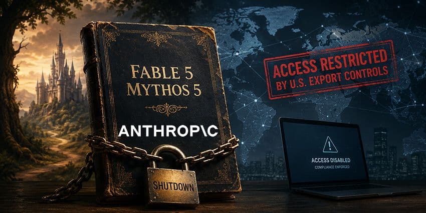 O modelo Fable 5 foi removido pelo governo dos EUA